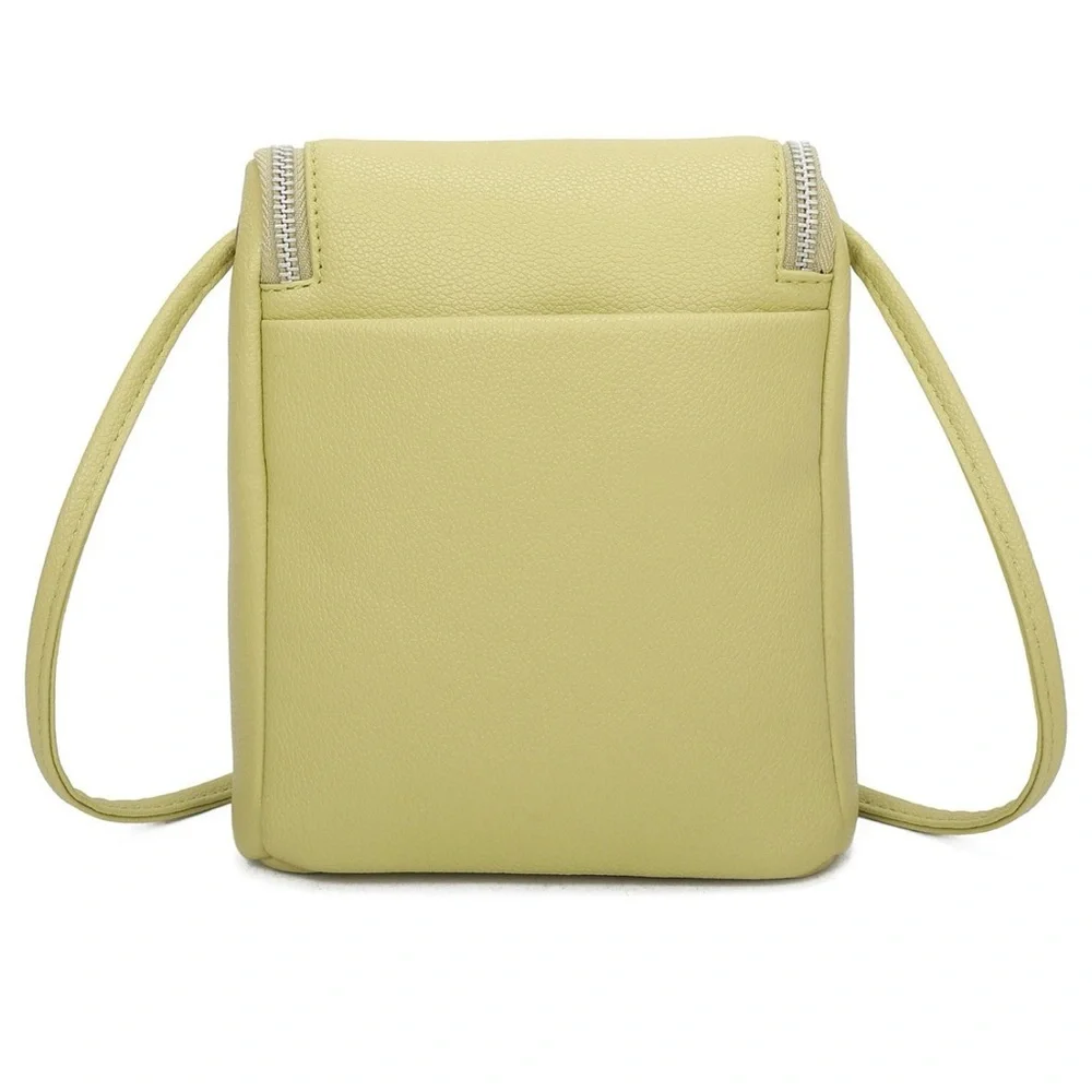 FRENCH CONNECTION Crossbody Handbag Purse Green Wasabi Women NWT $78 - Picture 4 of 14